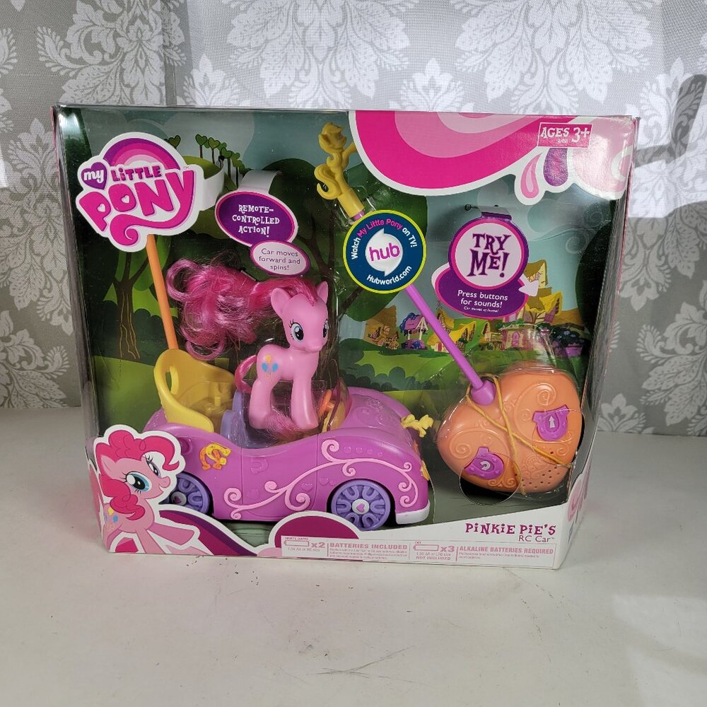 My Little Pony Pinkie Pie's Remote Control (RC) Car 2010 - New in Box, Sound But